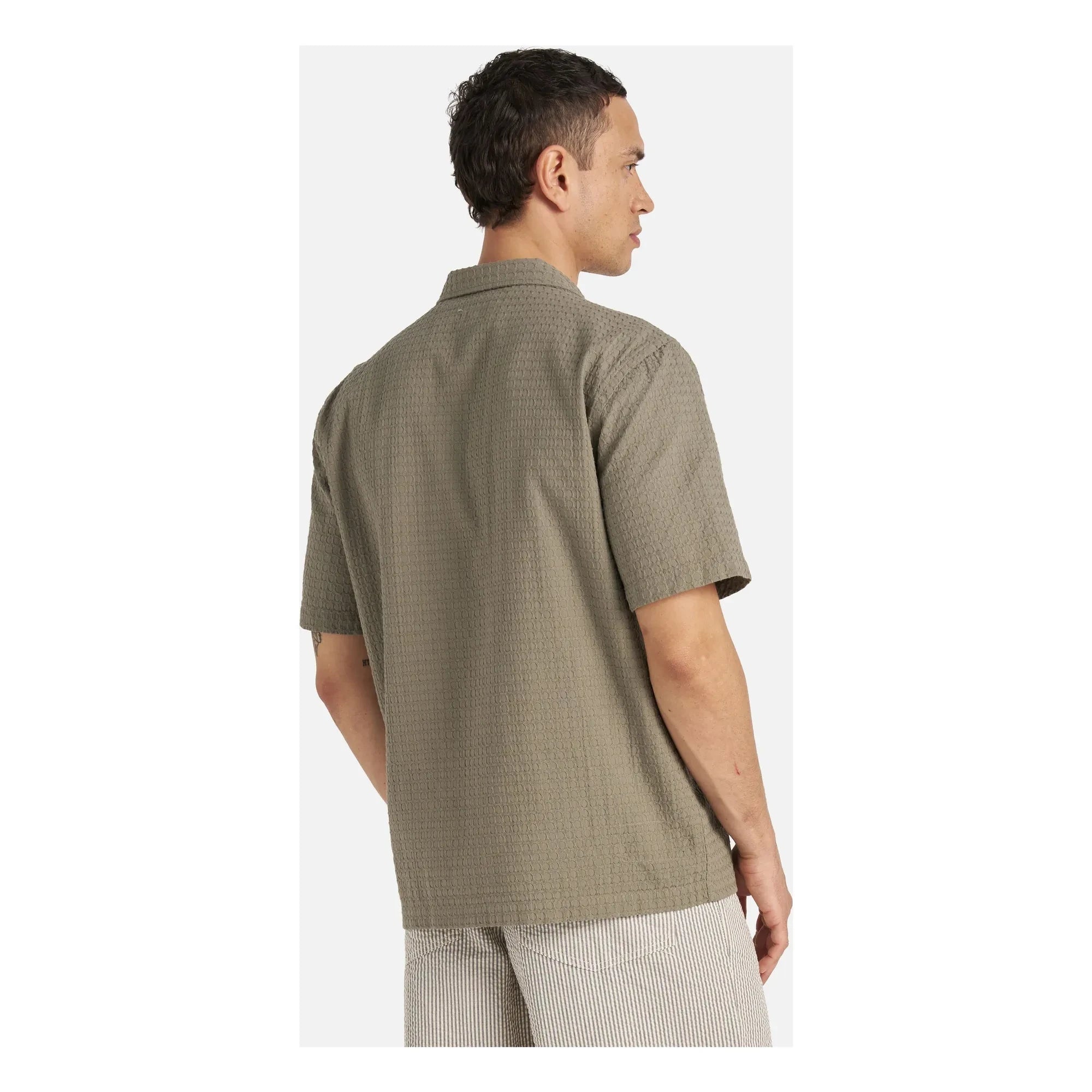 Universal Works - Road Delos Shirt | Olive Green