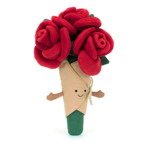 Jellycat - Plush Rose Bouquet | Red