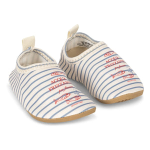 Konges Sløjd - Aster striped water shoes Recycled fibres | Beige