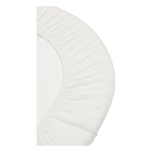 Leander - Organic Cotton Fitted Sheets - 2-piece Set | White