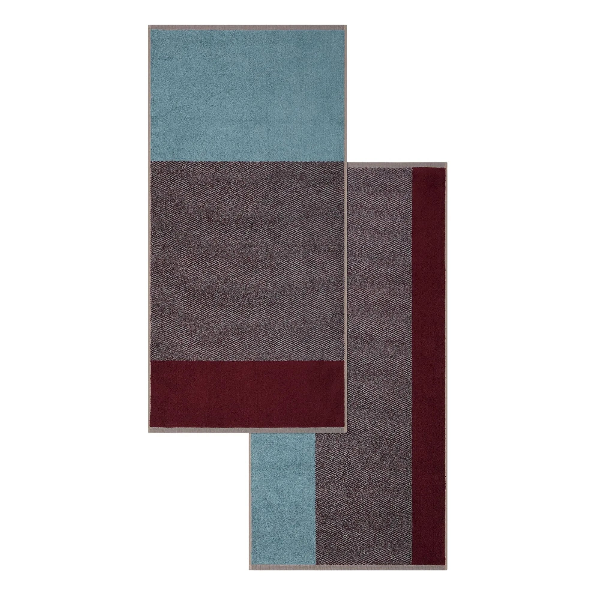 Suite 702 - Lex Pott Towels - Set of 2 | Burgundy
