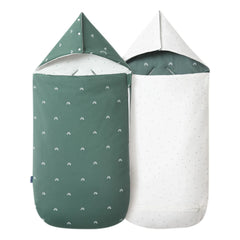 Les Petites Billes - Double-Sided All-Season Baby Nest | Green