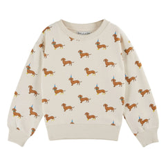 Emile et Ida - Sweat Dogs Organic Cotton | Ecru