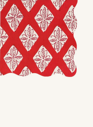 Meri Meri - Large Block Printed Christmas Napkins - Set of 16