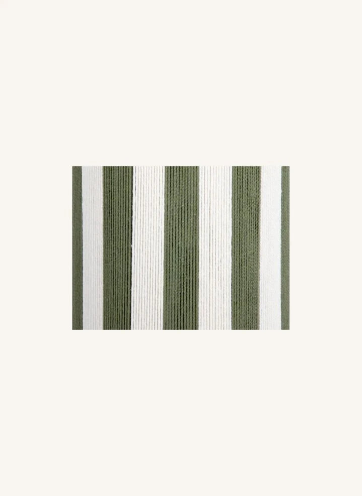 Present Time - Vienna Striped Pendant Lamp | Green