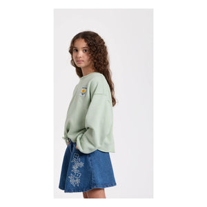 Hundred Pieces - Belmont Organic Cotton Sweatshirt | Sage