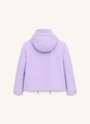 Töastie - Waterproof Windbreaker with Recycled Fiber Lining | Lilac