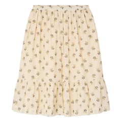 Bonpoint - Farah Fleurie Organic Cotton Skirt | Ivory