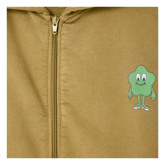 American Vintage - Zoky Zip-up Sweat Organic Cotton | Camel