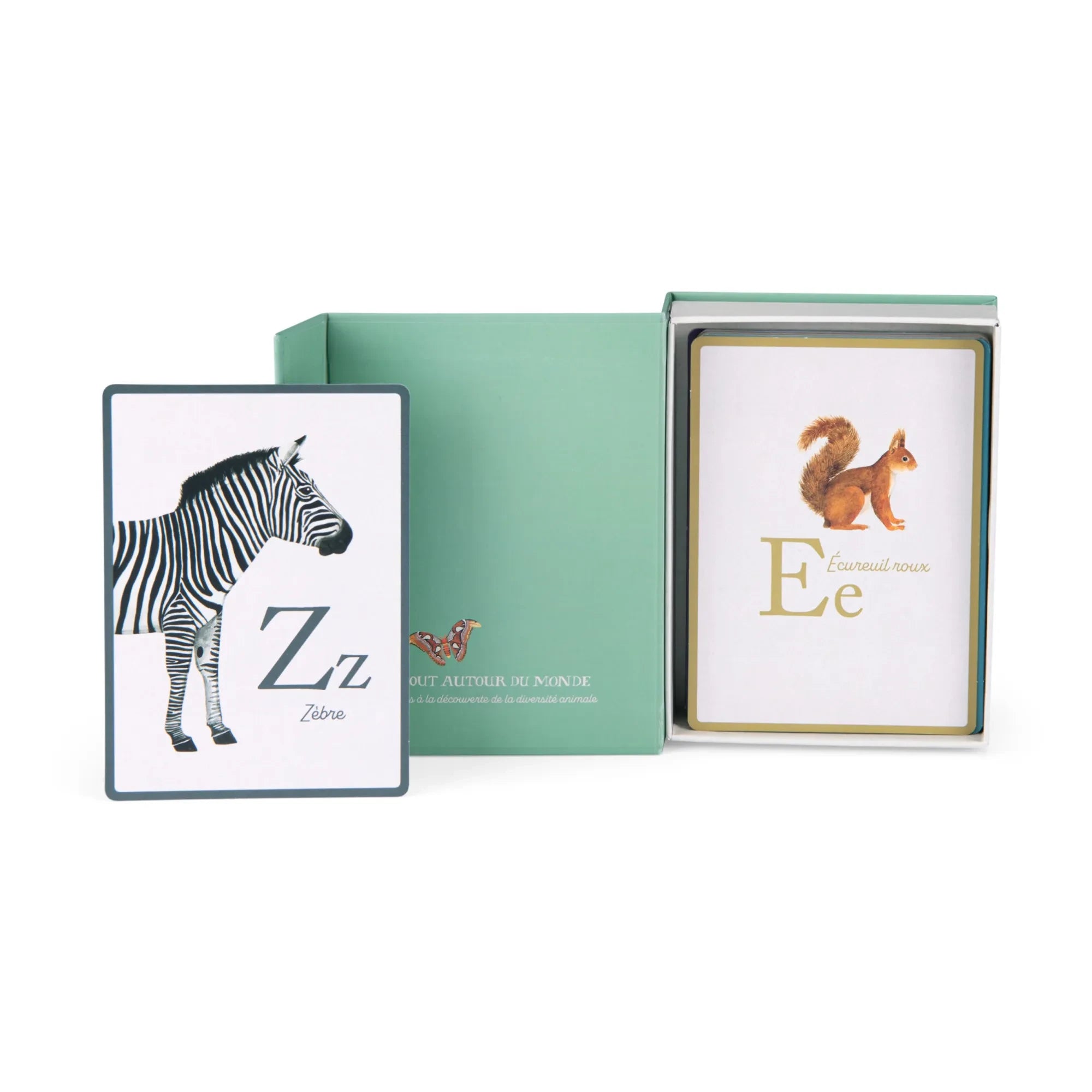 Moulin Roty - Animal ABC Cards - FR
