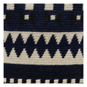 Guanabana - Mitra Macrame bag | Navy Blue