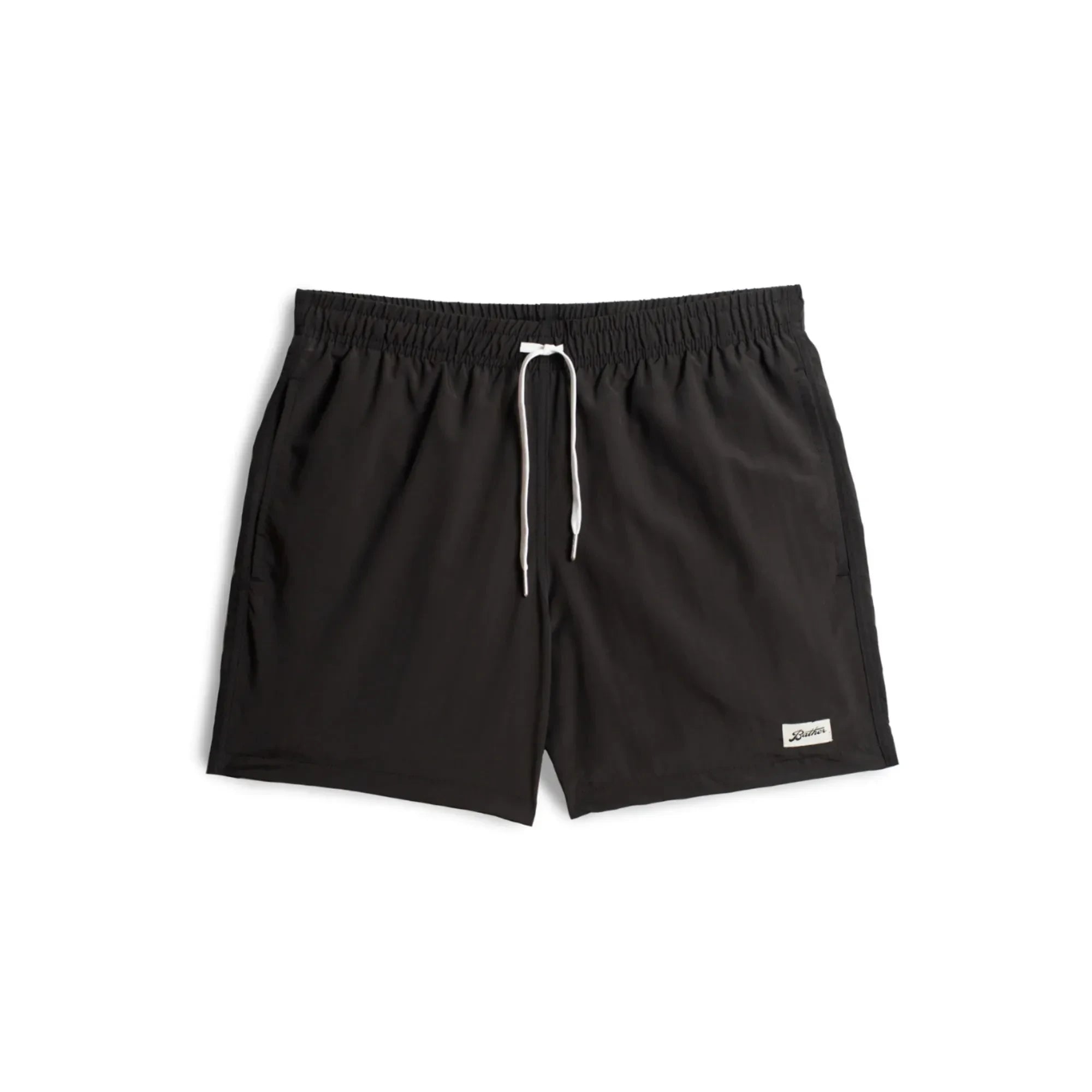 Bather - Flat Recycled Swim Shorts | Black