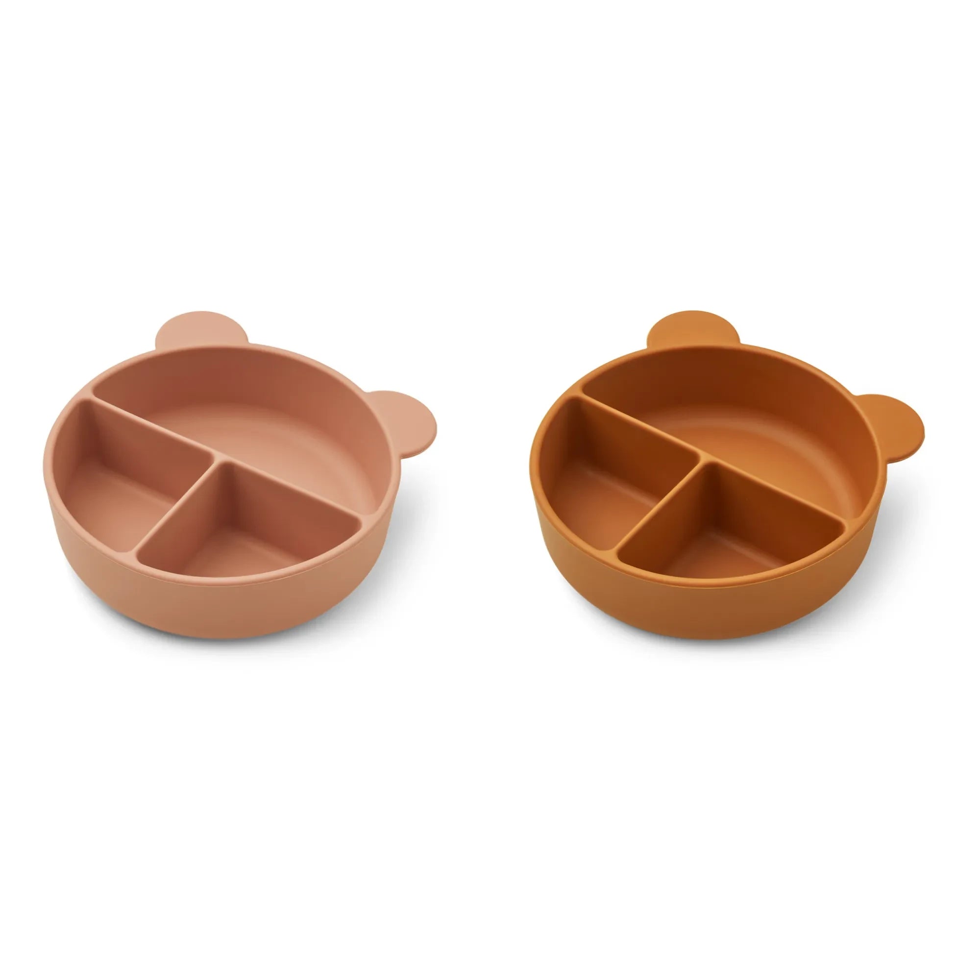Liewood - Connie Silicone Bowls - Set of 2 | Dusty Pink