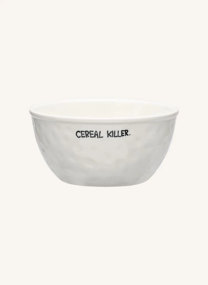 Anna + Nina - Cereal Killer Bowl | White