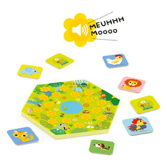 Djeco - Moo Memory Game