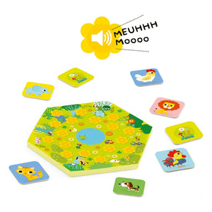Djeco - Moo Memory Game