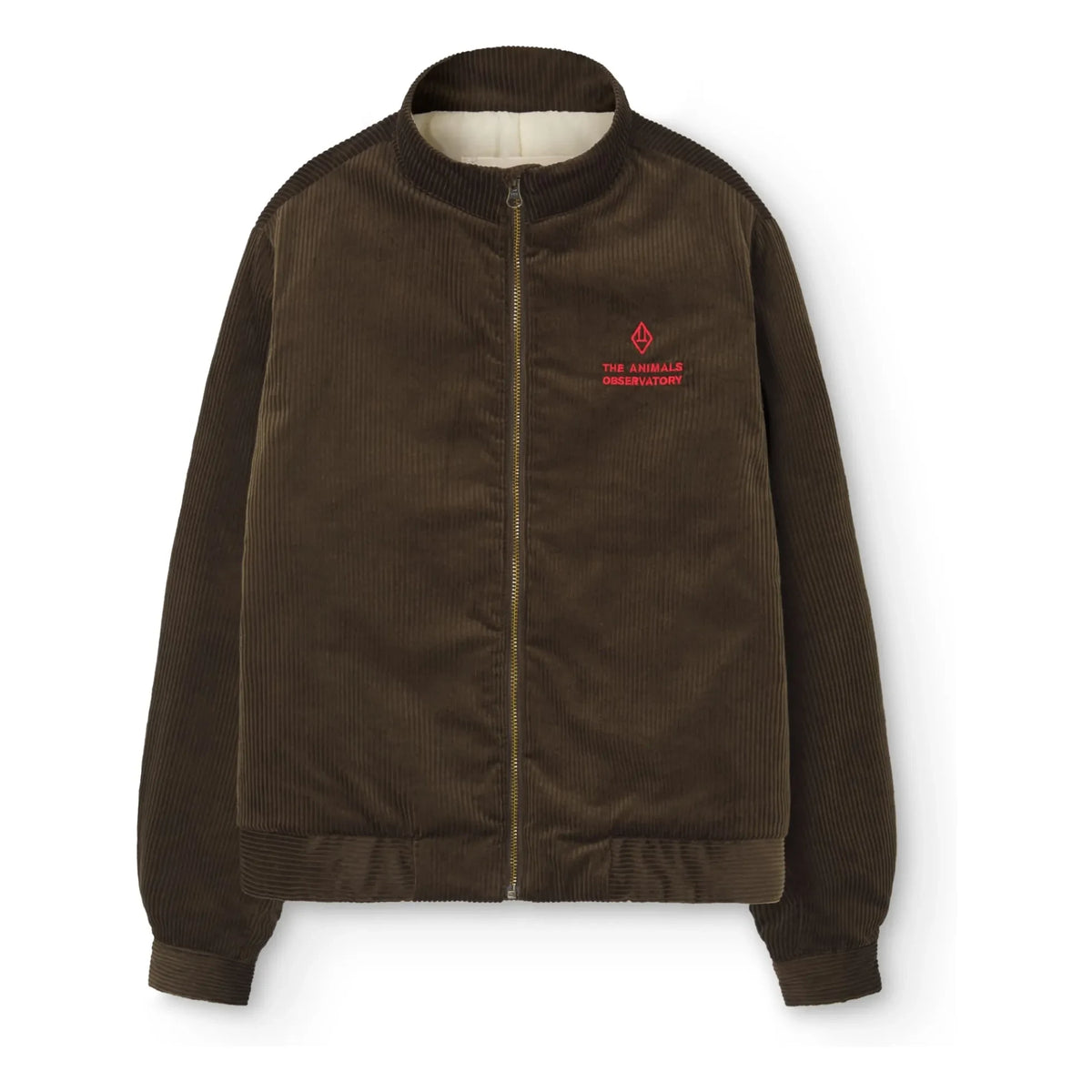 The Animals Observatory - Walnut Tiger Velvet Jacket | Chocolate