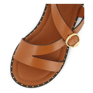 Socque Paris - Hydra Leather Sandal | Camel