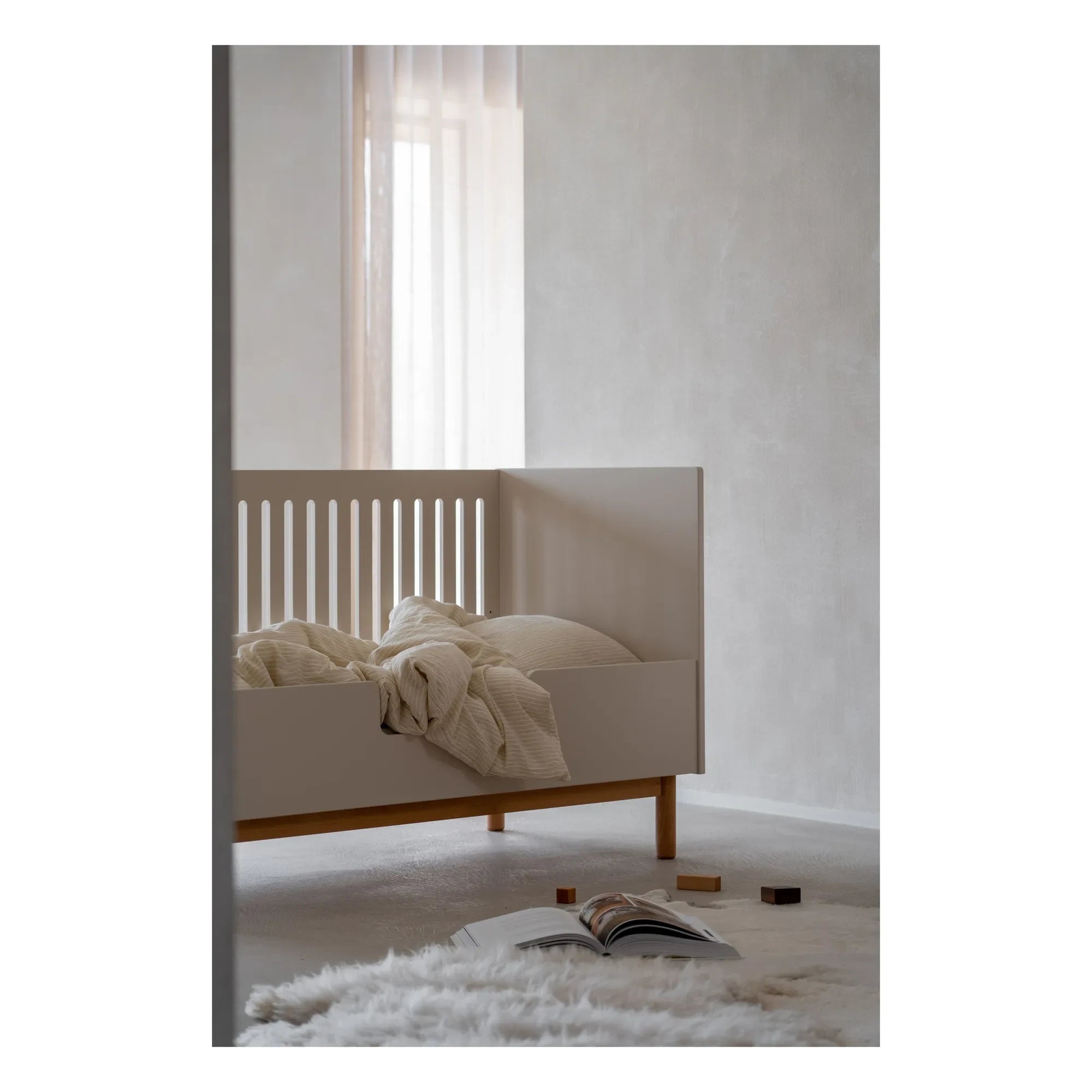 Quax - Mood Cradle - 70 x 140 cm | Clay