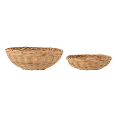 Bloomingville - Kell Wicker Basket - Set of 2