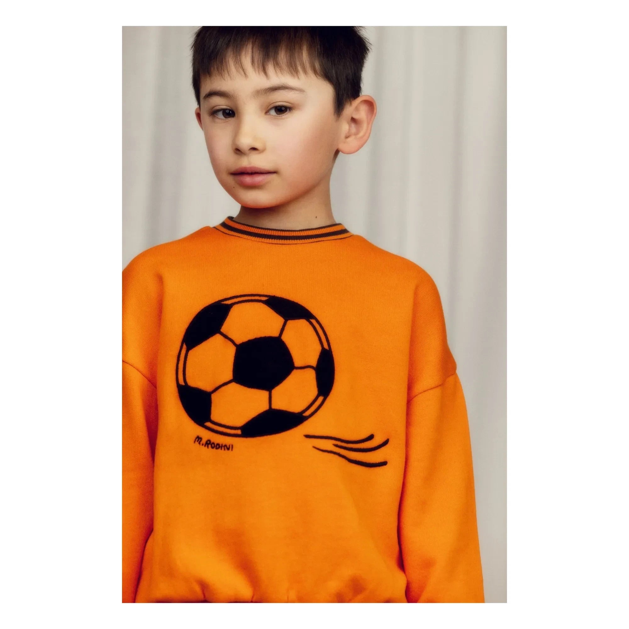 Mini Rodini - Sweatball Soccer Organic Cotton | Orange