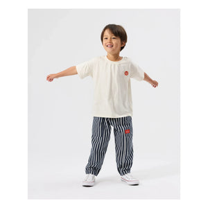 Goldie + Ace - Striped Pants | Dark Blue