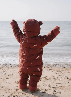 Töastie - Waterproof Riding Jacket Made from Recycled Fibers | Terracotta