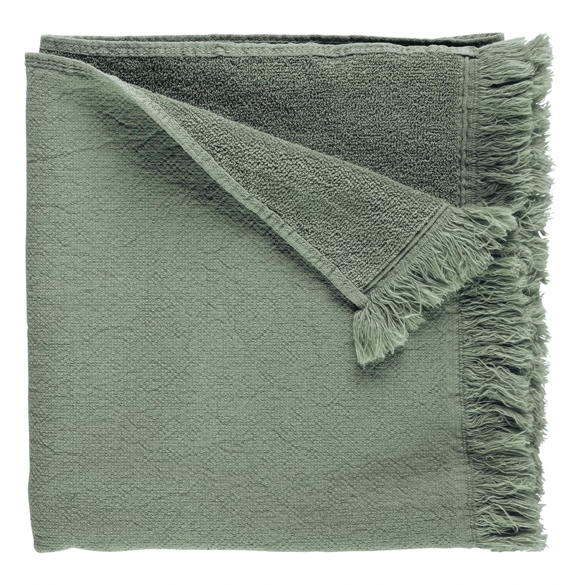 La cerise sur le gâteau - Luna Organic Cotton Towel | Celadon