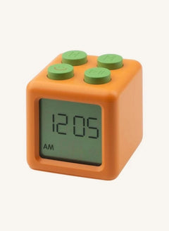 Mary's - Block Alarm Clock | Orange