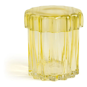 &Klevering - Astral Glass Jar | Yellow
