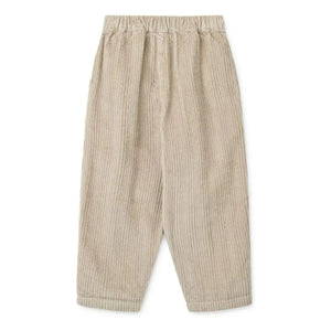 Liewood - Borris Organic Cotton Velvet Pants | Beige