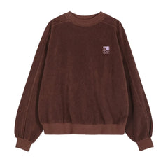 Bobo Choses - Sweat Mystery BC Organik Pamuk | Koyu Kahverengi