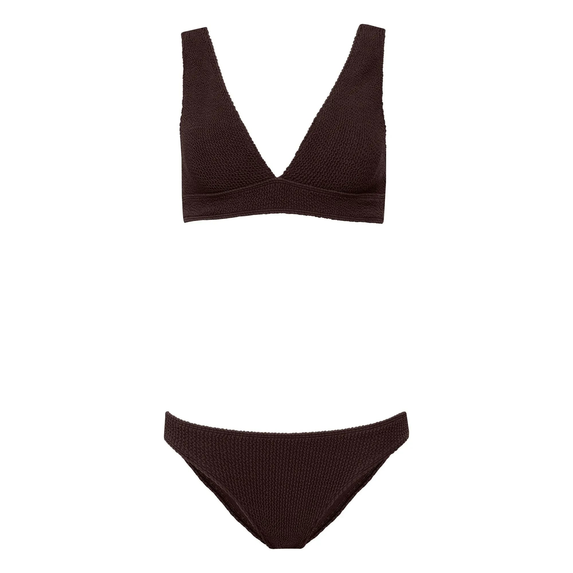 Sorbet Island - Aqua Two-Piece Swimsuit | Chocolate