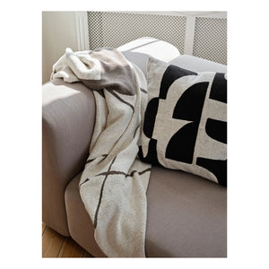 Broste Copenhagen - Maren cotton throw | Frosted Brown