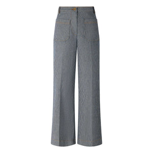 Sessùn - Aldricks Cotton Pants | Grey Blue