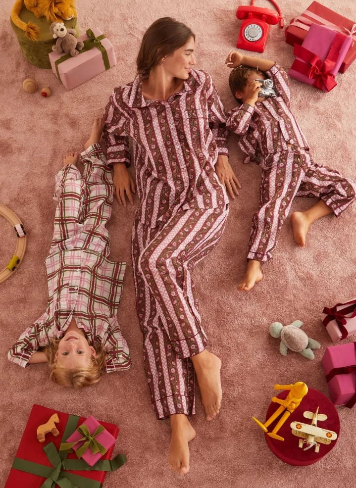 Folkloore - Floral Pajamas - Women's Collection | Green