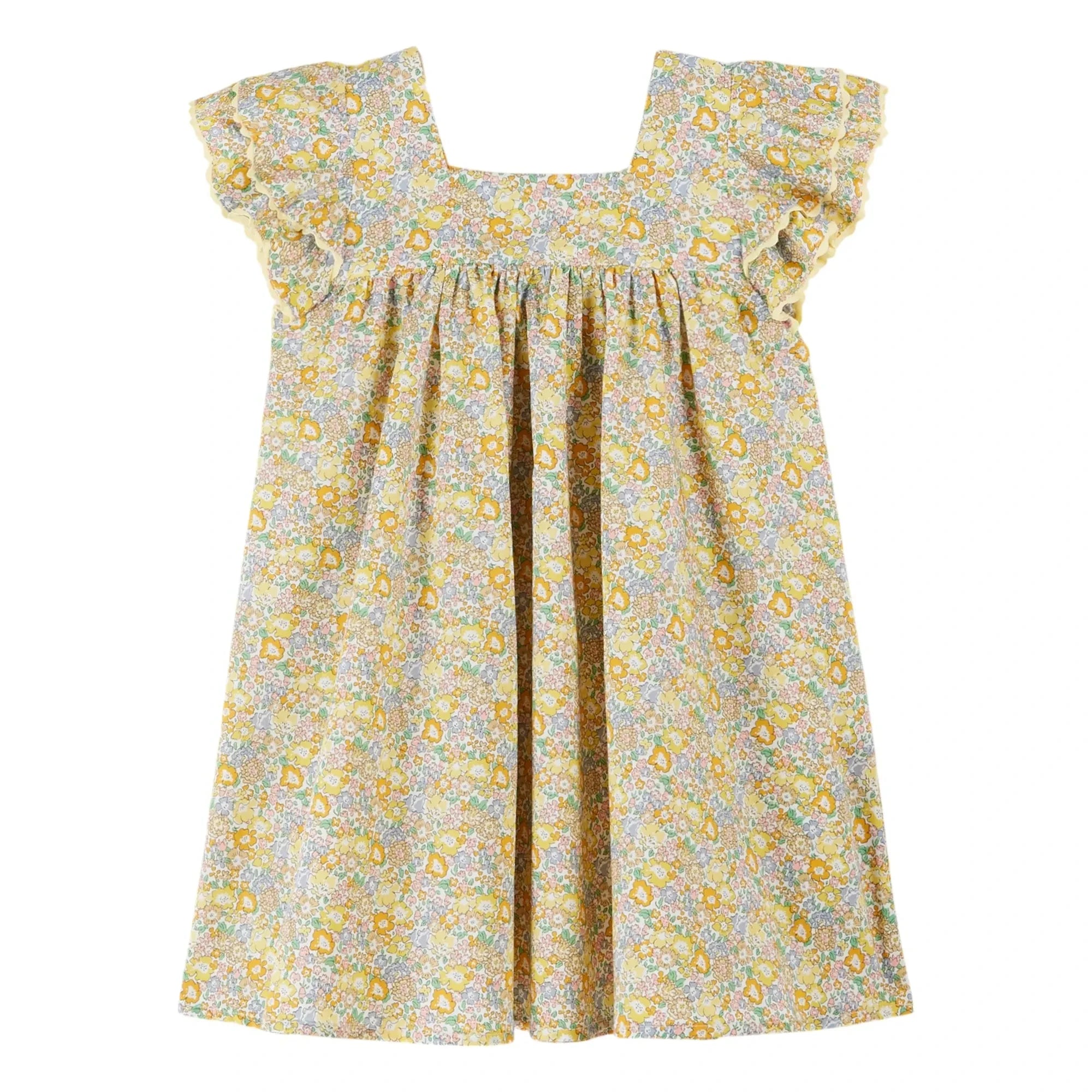 Emile et Ida - Liberty Dress | Yellow