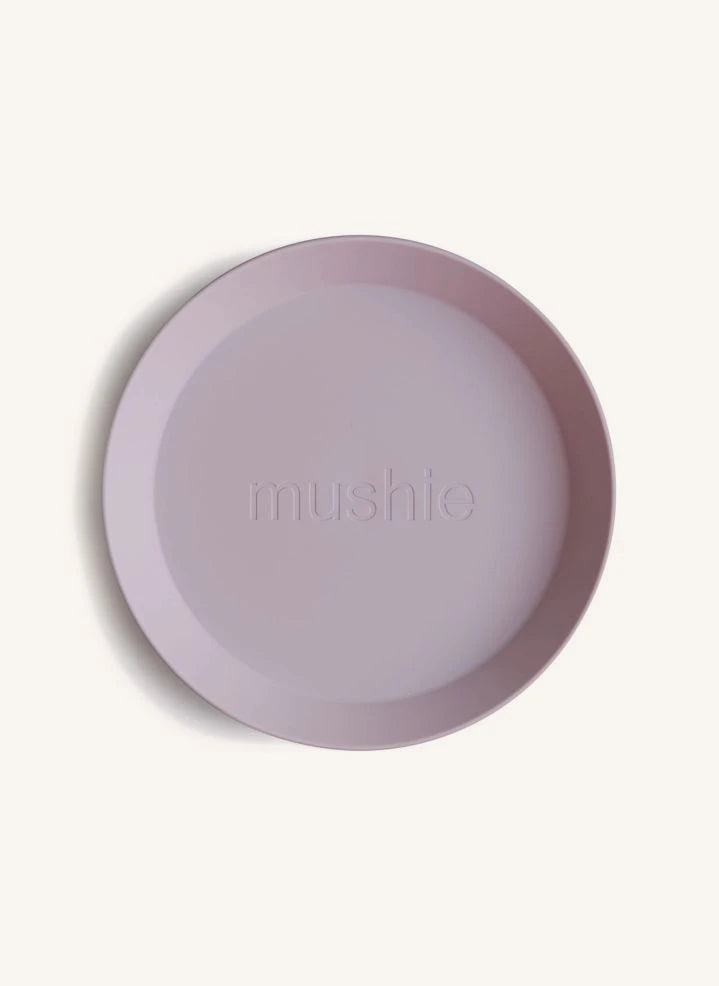 Mushie - Plates - Set of 2 | Lilac