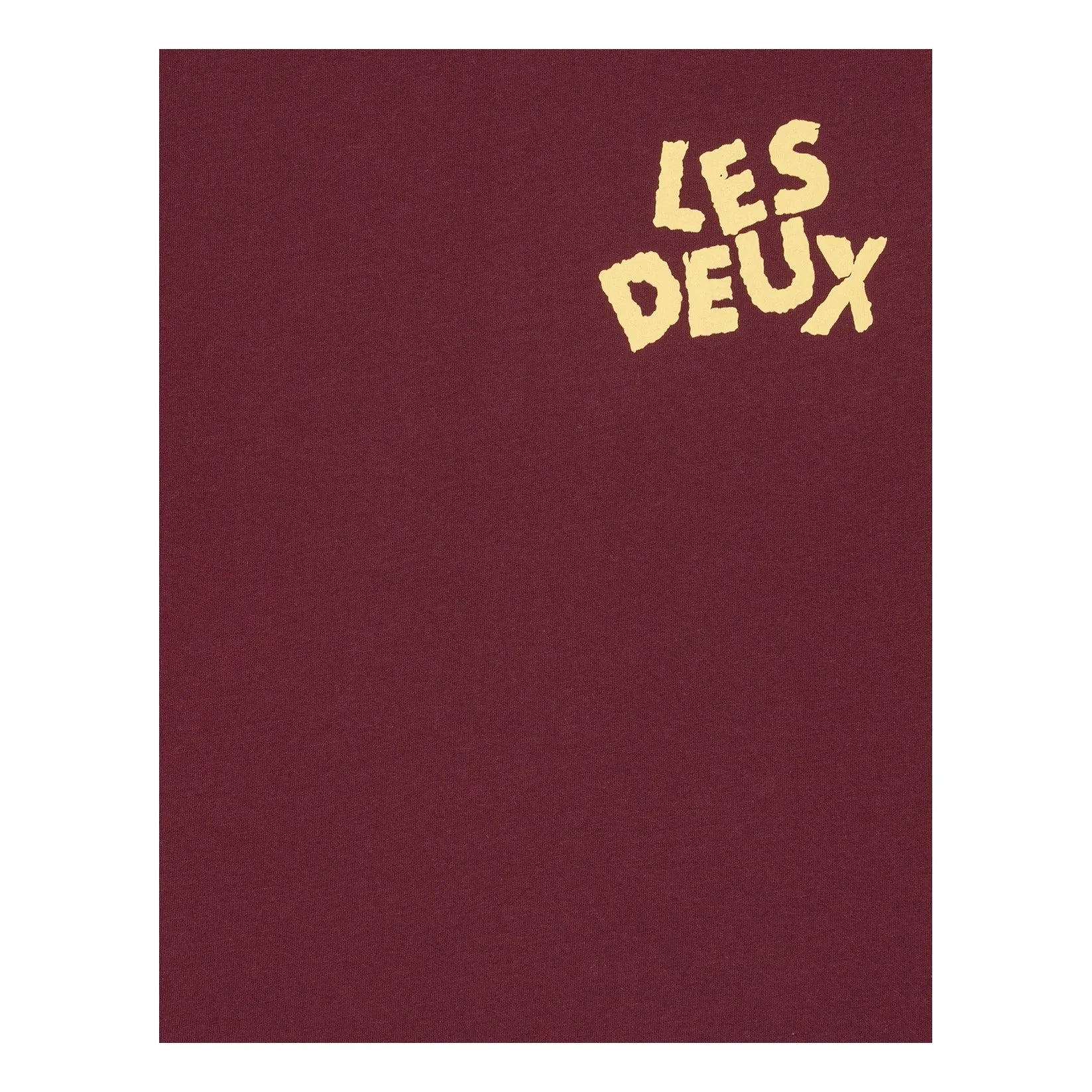 Les Deux - Les Deux Organic Cotton T-Shirt | Burgundy