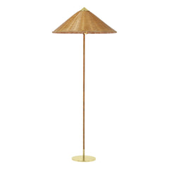 Gubi - 9602 Rattan Zemin Lambası | Natural