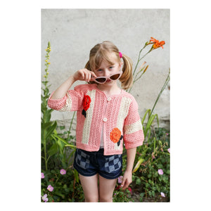 Kalinka - Penelope Crochet Jacket | Pink