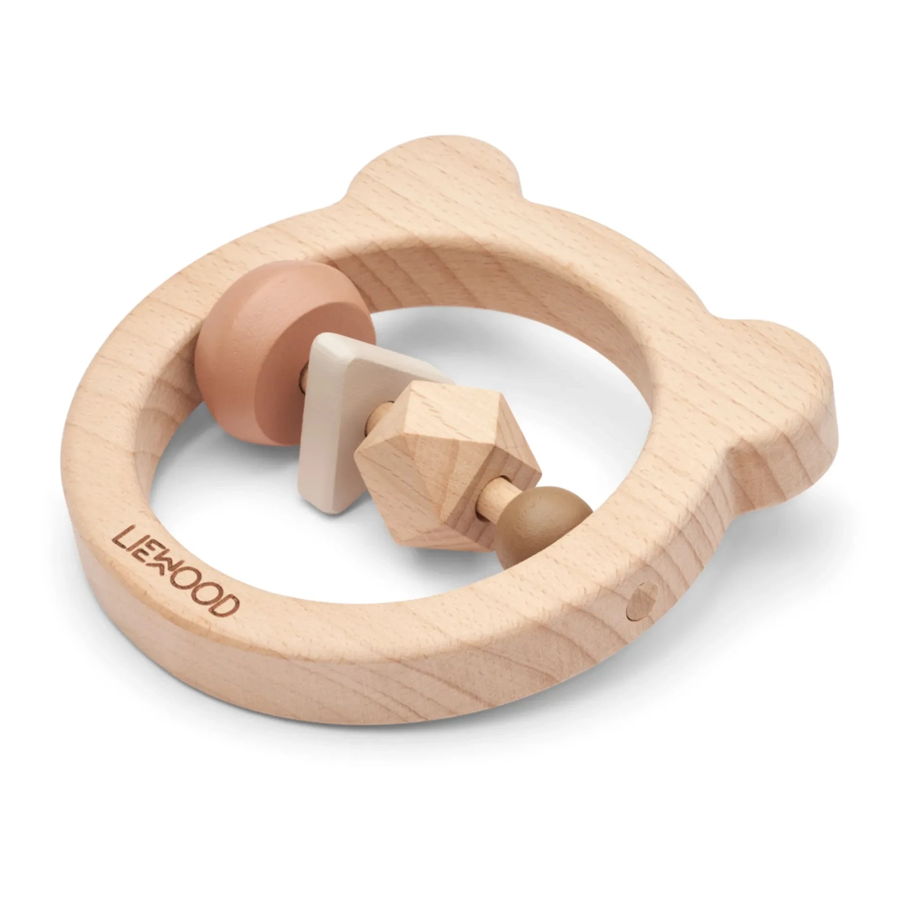 Liewood - Avada Teething Ring | Oat Mix