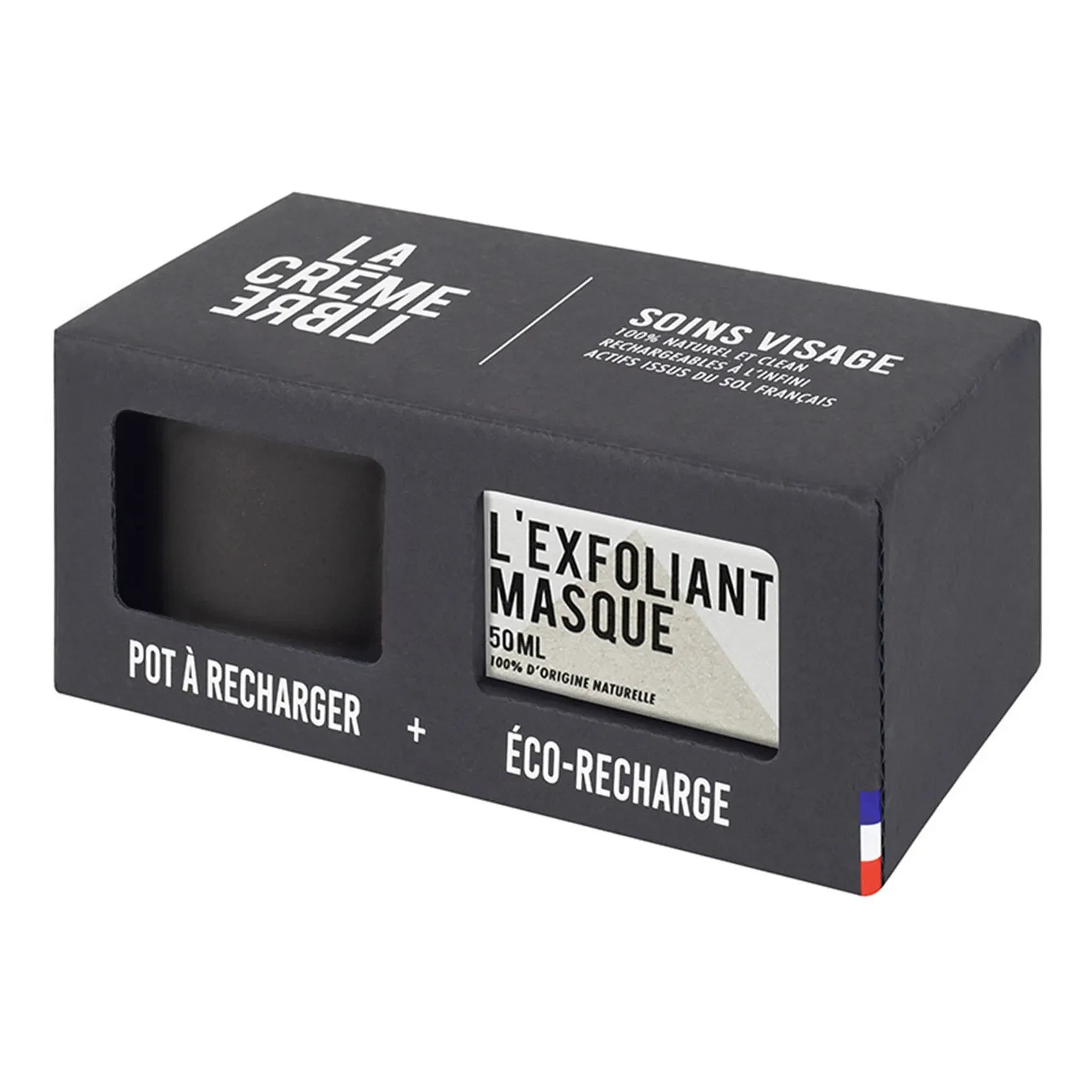 La Crème Libre - Exfoliating Mask 50 ml & Jar Double Set