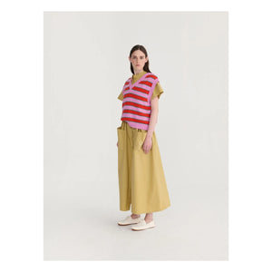 Bobo Choses - Striped Organic Cotton Vest | Pink