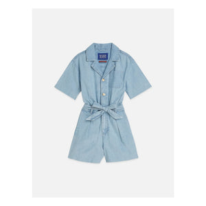 Scotch & Soda - Chambray Romper | Light Blue