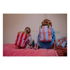 Sticky Lemon - Medium Striped Backpack | Fuchsia