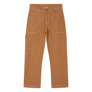 Bonpoint - Gael Organic Cotton Pants | Camel
