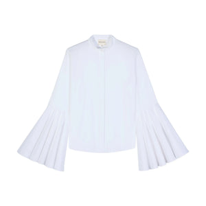 Maria de la Orden - Bellflower Blouse | White