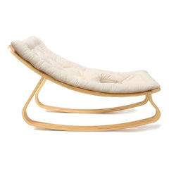 Charlie Crane - Levo Baby Rocker Organic Cotton Pillow | White