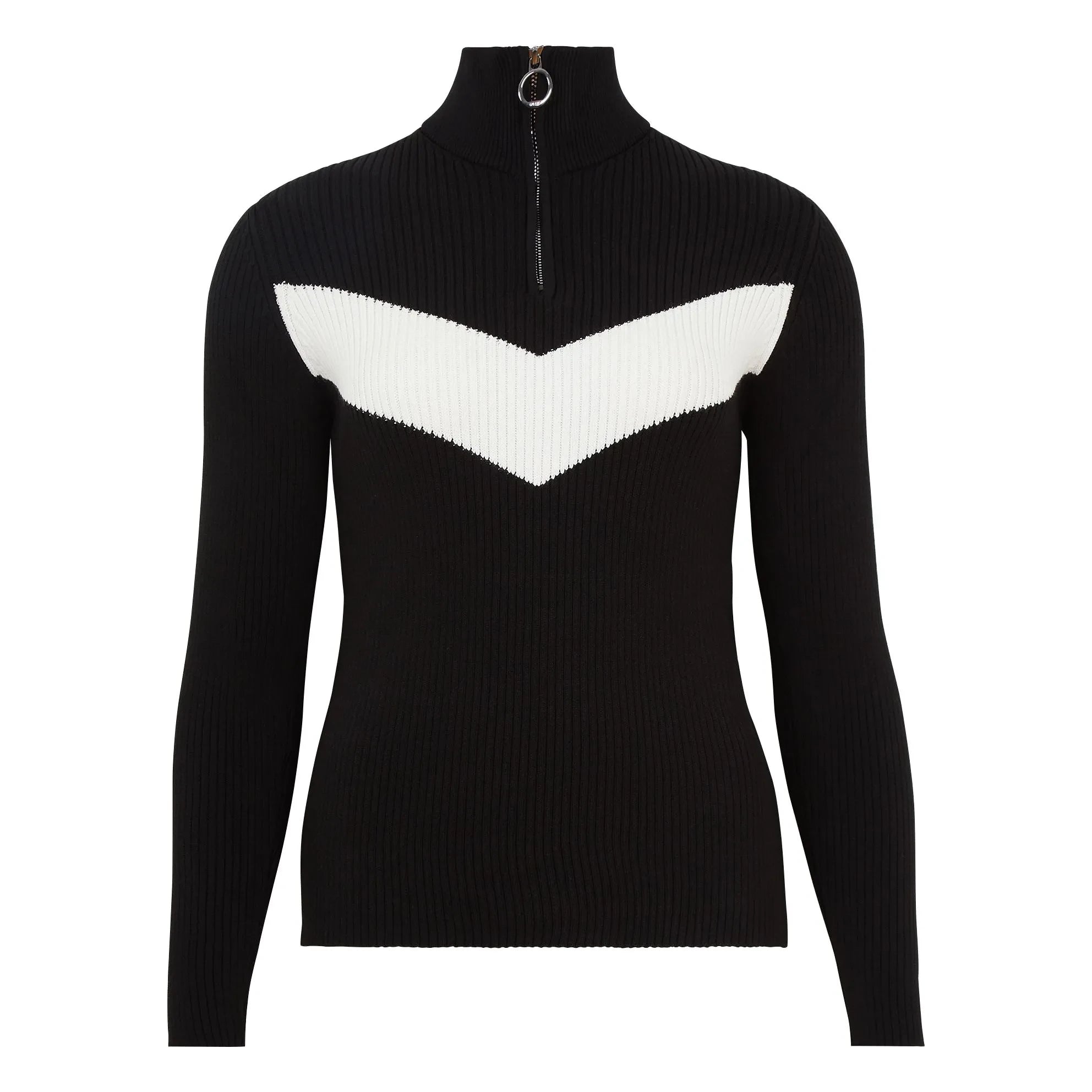 Fusalp - Andromeda Zip-Up Sweater | Black